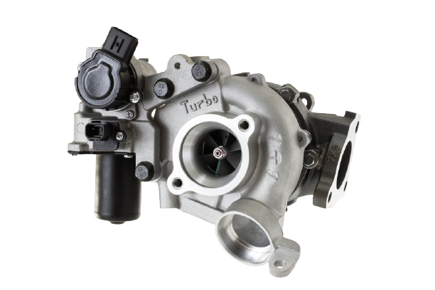 Turbocompressor — vista do conjunto